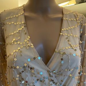 Sequin cocktail dress